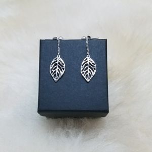 Leaf Drop Earrings